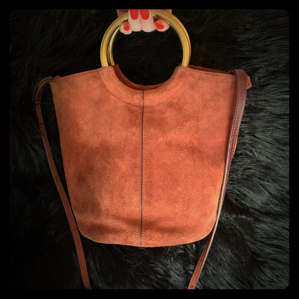 J. Crew O Ring Bracelet Bucket Bag Crossbody